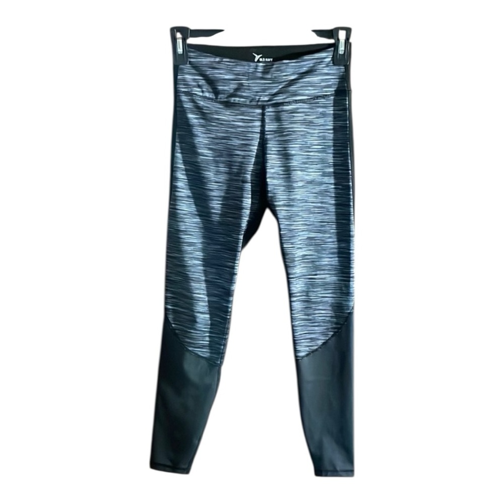 Old Navy Black and Gray Leggings